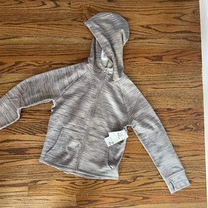 Zelle Girls Workout Zip Up Sweatshirt